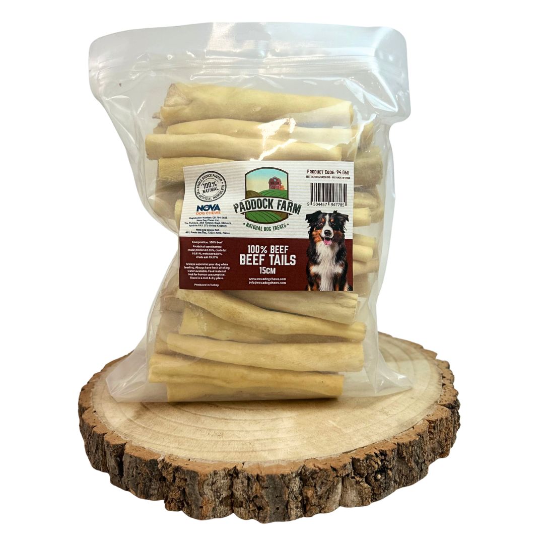 Beef Tails 15cm – Natural Long-Lasting Dog Chews