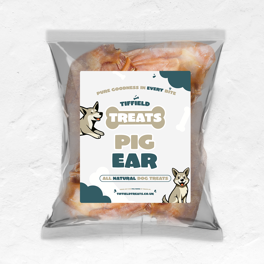 Pig Ears Pack of 10 – Natural Long-Lasting Dog Chews