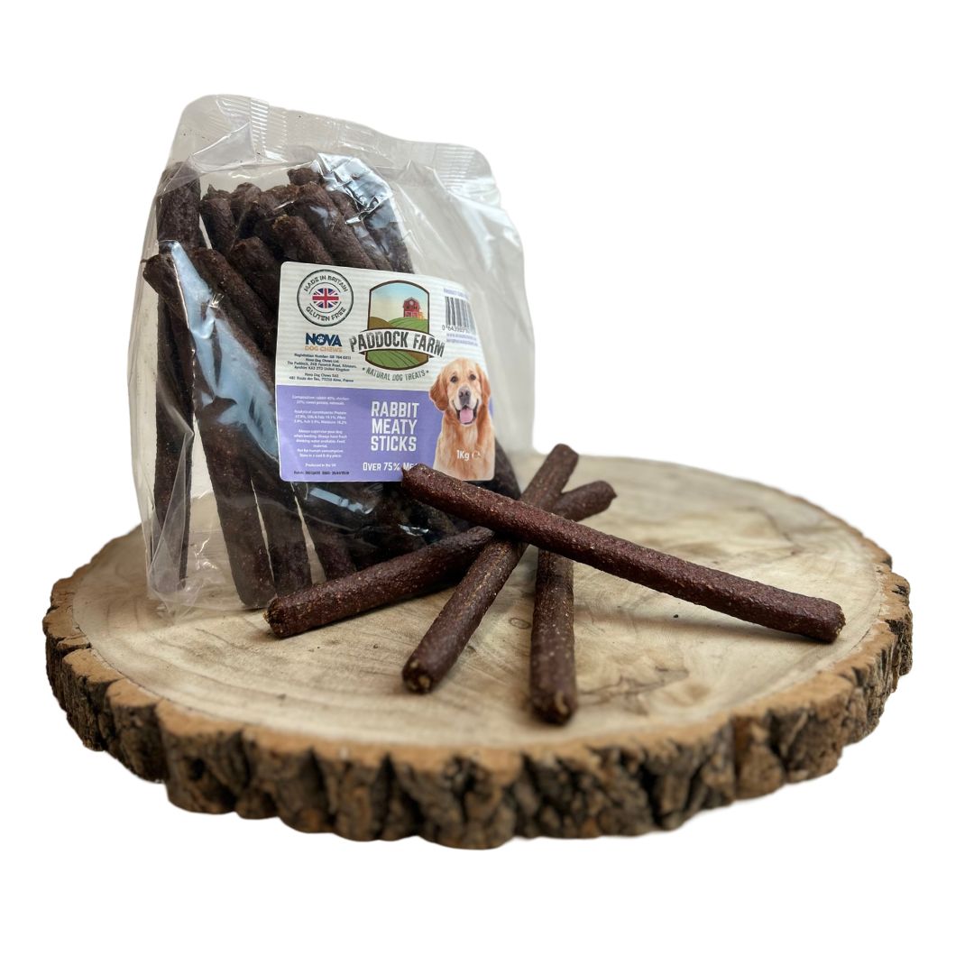 Meaty Sticks 1kg – Natural High-Protein Dog Treats
