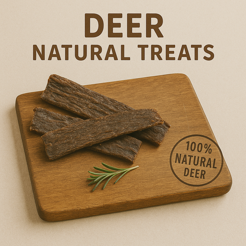 Deer Dog Treats – Natural Hypoallergenic Chews