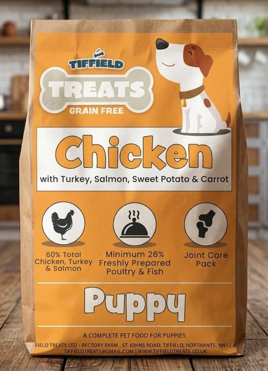 Tiffield Treats Grain-Free Puppy Kibble