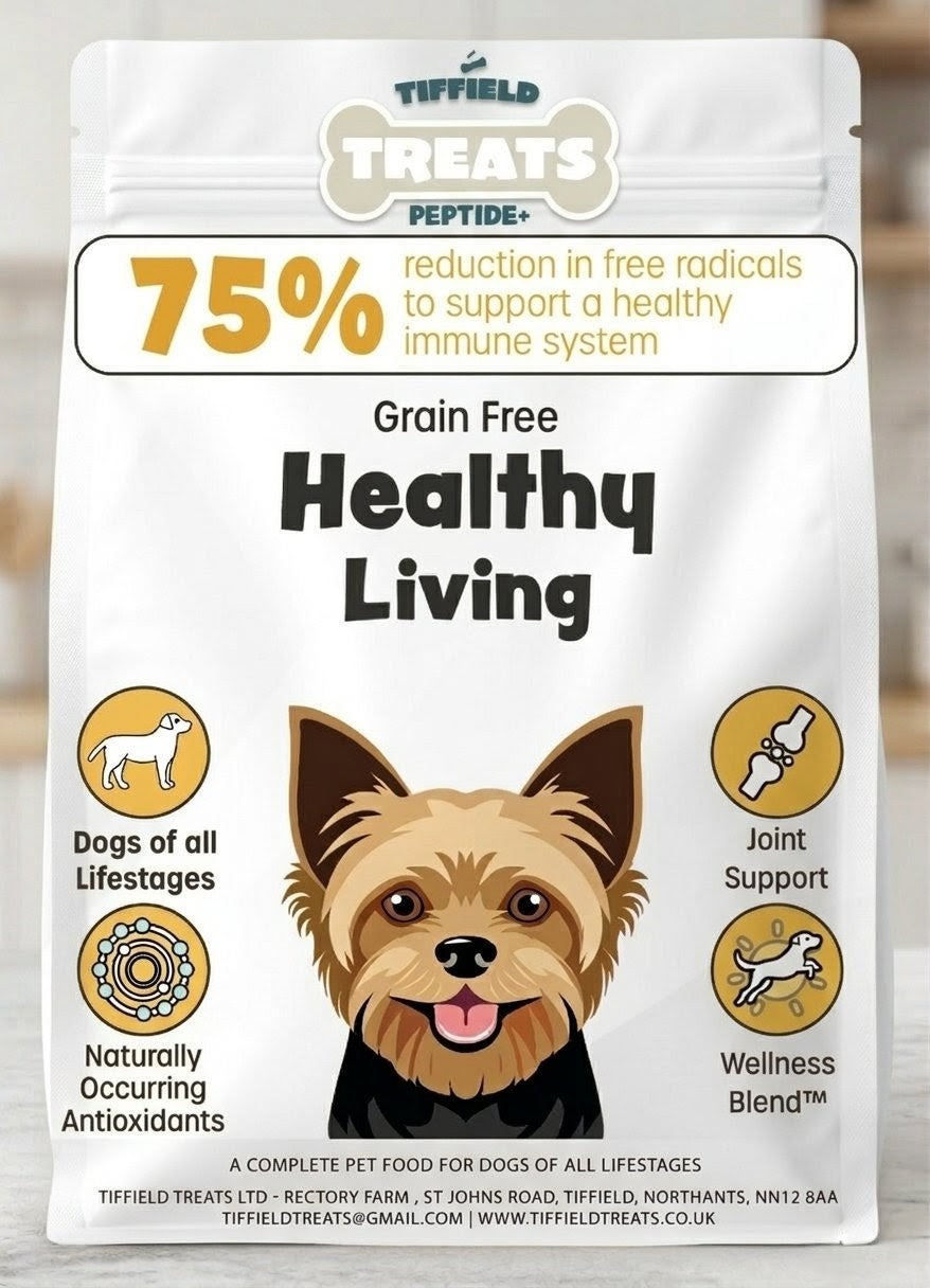 Tiffield Treats: The Peptide+ Kibble 10kg