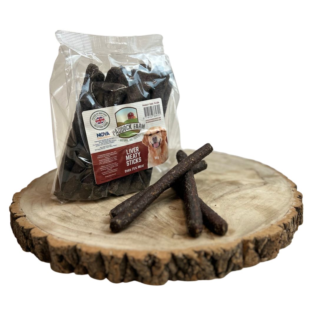 Meaty Sticks 1kg – Natural High-Protein Dog Treats