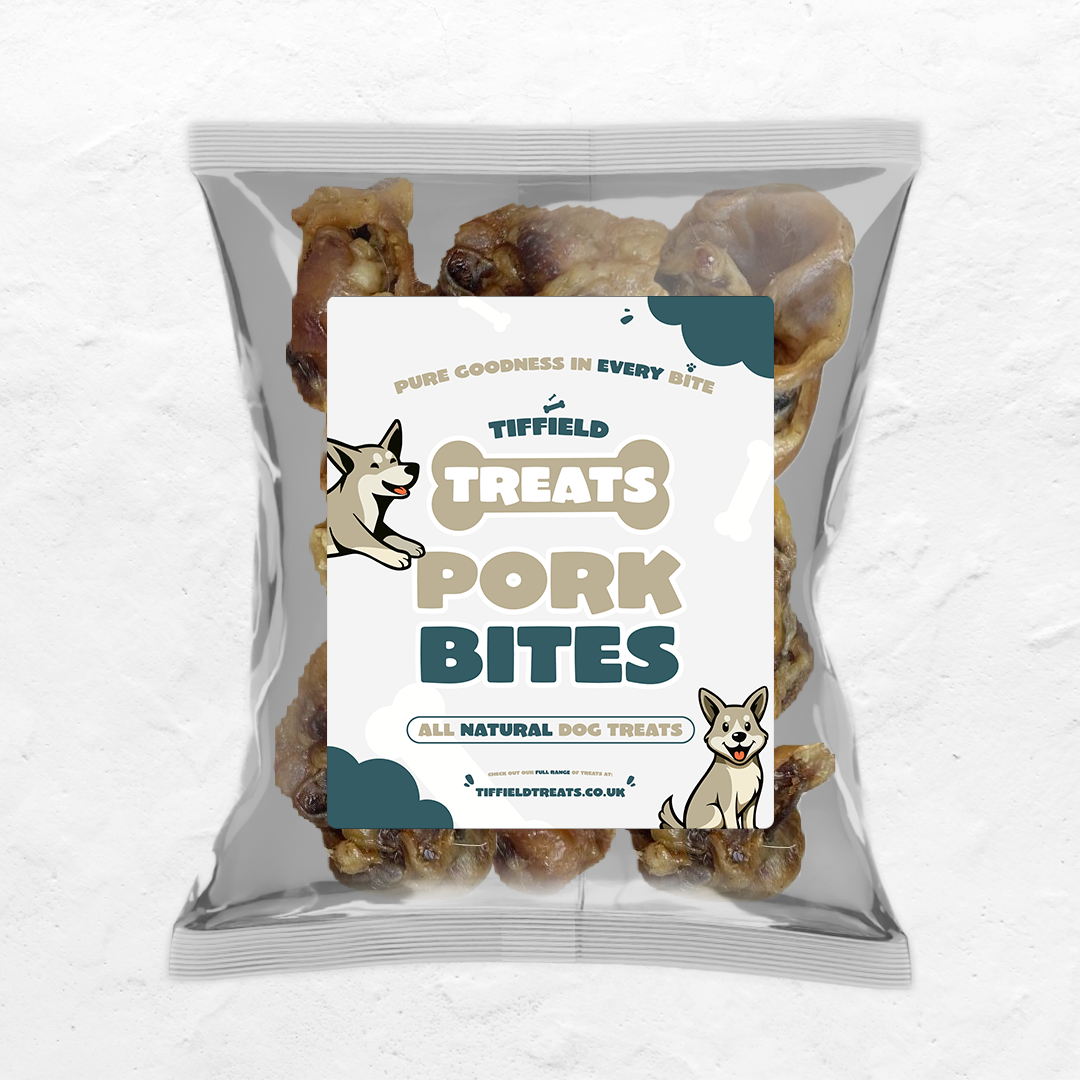 Pork Bites 250g – Natural Grain-Free Dog Training Treats