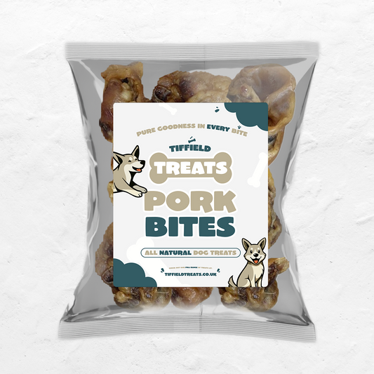 Pork Bites 250g – Natural Grain-Free Dog Training Treats
