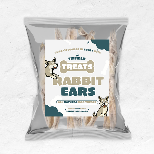 Premium Rabbit Ears – Grain-Free Dental Care Treats